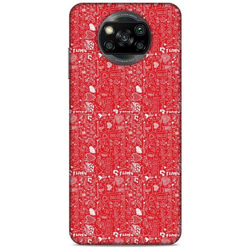 Xiaomi Redmi Poco X3 Kılıf Hediyelik Seri Sevgililer Günü (32) 14 Şubat Soft Silikon Kılıf