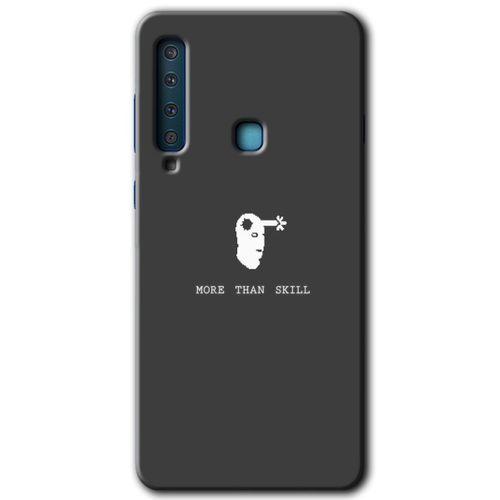 Galaxy A9 2018 Kılıf HD Desen Baskılı Arka Kapak - Headshot + Kırılmaz Cam