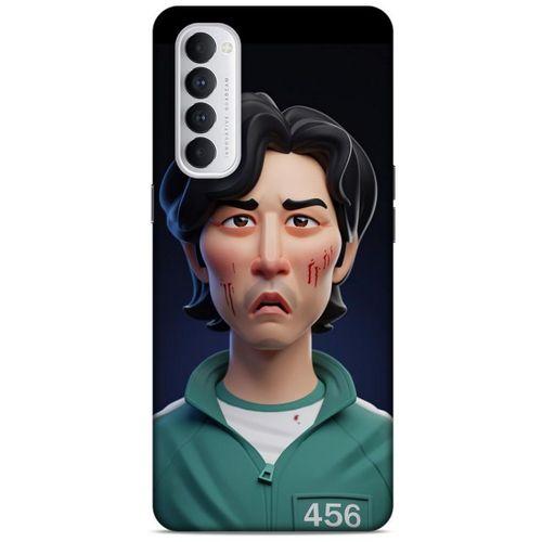 Oppo Reno 4 Pro Uyumlu Kılıf Squid Game (14) Lansman Kılıf Kyung-Soon