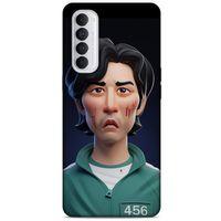 Oppo Reno 4 Pro Uyumlu Kılıf Squid Game (14) Lansman Kılıf Kyung-Soon