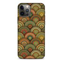 Ethnic Culture (32) Apple iPhone 12 Pro Kılıf Silikon Kapak Desenli