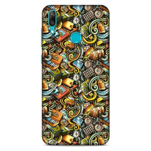 Graffitix (50) Desenli Silikon Kapak Huawei Y7 2019 Kılıf