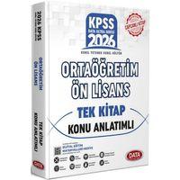 2026 KPSS Lise Ön Lisans Genel Kültür Genel Yetenek Tek Kitap Konu Data Yayınları