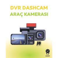 1080p Ön, 720p Arka Ve İç Kamera İle %100 Kapsama – Gece Görüşlü Araç Kamerası