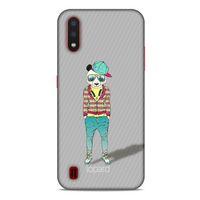 Samsung Galaxy A01 Kılıf FunnyMaX (18) Telefon Kılıfları Gri