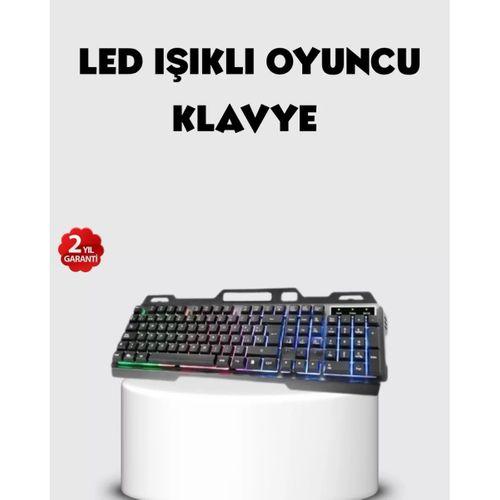 Rgb Aydınlatmalı Klavye Mouse Seti – Usb Bağlantılı, Türkçe Q, Ayarlanabilir Dpı, Ergonomik Yapı