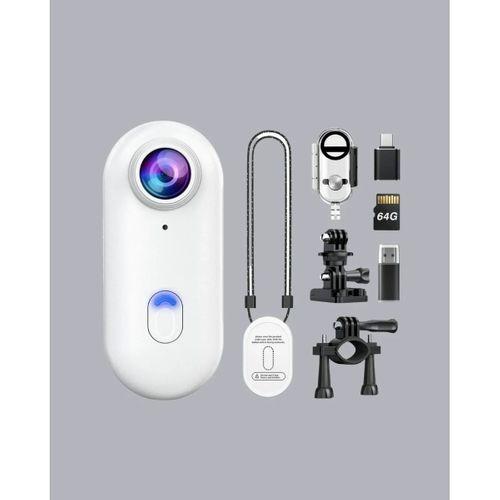 Kompakt 1080p Aksiyon Kamerası Suya Dayanıklı Wifi Ve 120° Geniş Açı