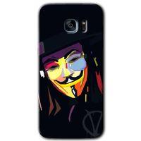 Galaxy S7 Edge Kılıf HD Desen Baskılı Arka Kapak - Vendetta