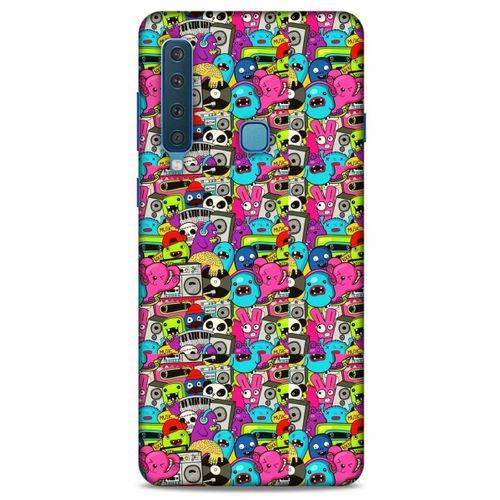 Graffitix (34) Desenli Silikon Kapak Samsung Galaxy A9 2018 Kılıf