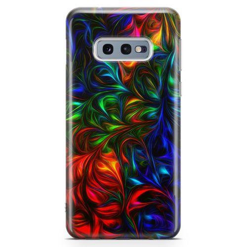 Samsung Galaxy S10e Kılıf Fractal Art Arka Kapak Koruma Desenli Full Koruyucu