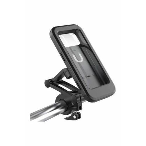 Gidon Bağlantılı Su Geçirmez Mıknatıslı Motorsiklet Telefon Tutucu
