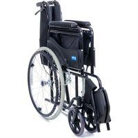 Comfort Plus KY809 Kumaş Standart Transfer Refakatçı Frenli Tekerlekli Sandalye Siyah