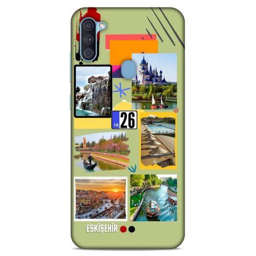 Lopard Samsung Galaxy A11 Uyumlu Kılıf Şehirli ※ (26) Eskişehir Tpu Silikon Kılıf