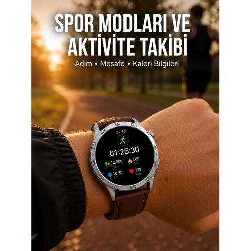 Bluetooth Bağlantılı Günlük Yaşam Ve Spor Takip Akıllı Saati