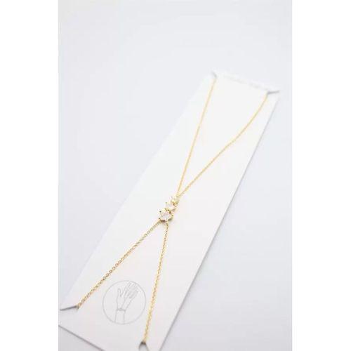 Taşlı Yıldız Şahmeran - Altın