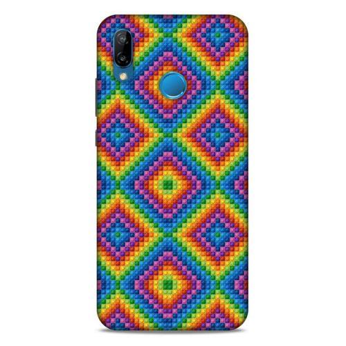 Lopard Huawei P20 Lite Uyumlu Kılıf BloX (2) Kabı Karışık Çok Renkli