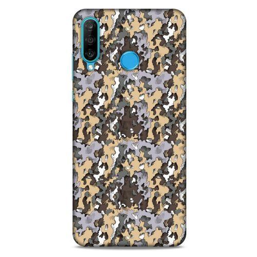 Kamuflaj 55 Huawei P30 Lite Kılıf Silikon Kapak
