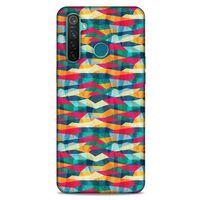 Geometrix 22 Oppo Realme 5 Pro Kılıf Silikon Kapak