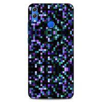 Lopard Huawei Honor 8x Uyumlu Kılıf PiXel (24) Darbe Emici Kılıf Rainbow