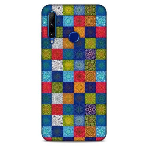 Ethnic Culture (38) Huawei Y6P Kılıf Silikon Kapak Desenli