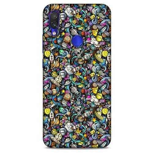 Graffitix (48) Desenli Silikon Kapak Xiaomi Redmi Note 7 Pro Kılıf