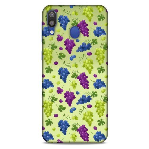 Frutix Üzüm 02 Samsung Galaxy M20 Kılıf Desenli Silikon