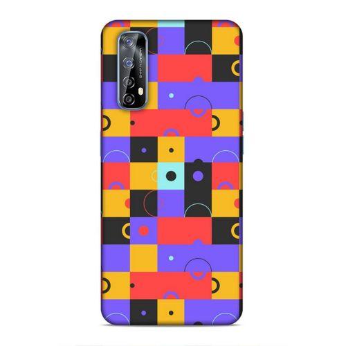 Huawei P Smart 2021 Uyumlu Kılıf Insomnia (37) Silicone Cover Mor Sarı