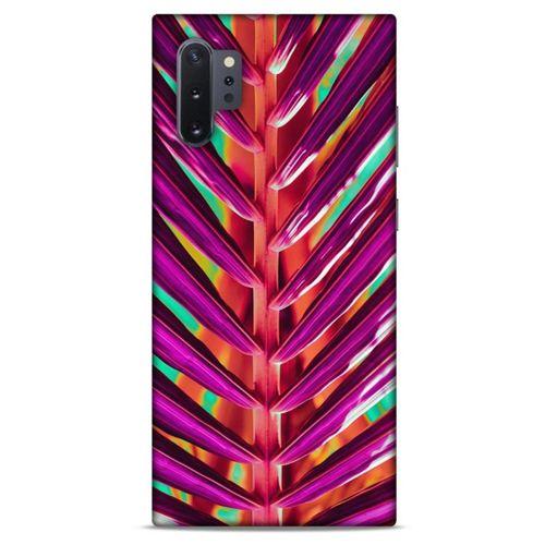 Lopard Samsung Galaxy Note 10 Plus Uyumlu Kılıf Bahar (41) Tank Kılıf Mor