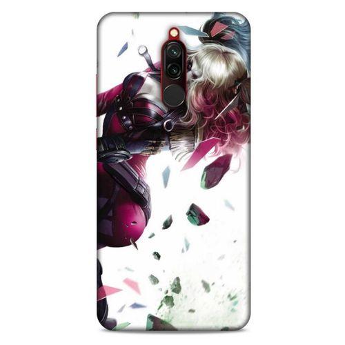 Xiaomi Redmi 8 Uyumlu Kılıf Harley Quinn (17) Tasarım Kılıf Kayısı