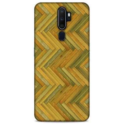 Lopard Oppo A5 2020 Uyumlu Kılıf Wood'X (32) Soft Silikon Kılıf Desenli