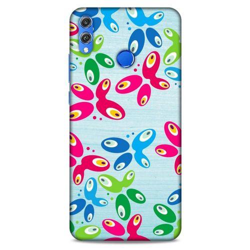 Nazarium (40) Desenli Silikon Kapak Huawei Honor 8x Kılıf