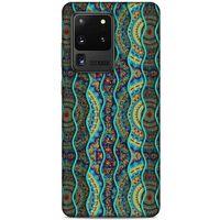 Samsung Galaxy S20 Ultra Kılıf Baskılı Özel Seri Taşlı (32) Soft Silikon Kılıf