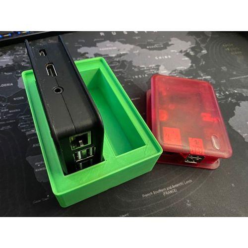 Gridfinity 1x Raspberry Pi 1 Kılıflı ve 1x Raspberry Pi 2/3 Kılıflı 3D Baskı (Bu ürün Sadece Plastik parçadır - Almadan Önce Soru Sorabilirsiniz)