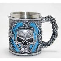Grim Reaper Azrail Kabartmalı 3d Tasarım Çelik Kupa Bardak Alk4382