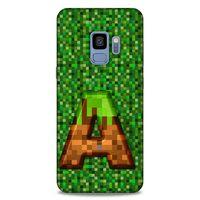 Lopard Samsung Galaxy S9 Uyumlu Kılıf PiXel (44) Tough Armor Kılıf A Harfi