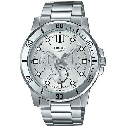 Casio MTP-VD300D-7EUDF Quartz Çelik Gri 45 mm Erkek Kol Saati