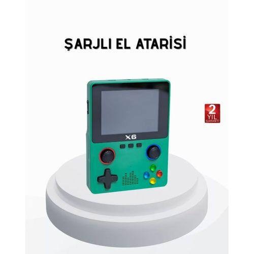 3.5 İnç Ips Ekranlı Taşınabilir Oyun Konsolu Ergonomik Çift Tetikli