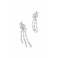 Zirkon Taşlı Küpe - Gümüş