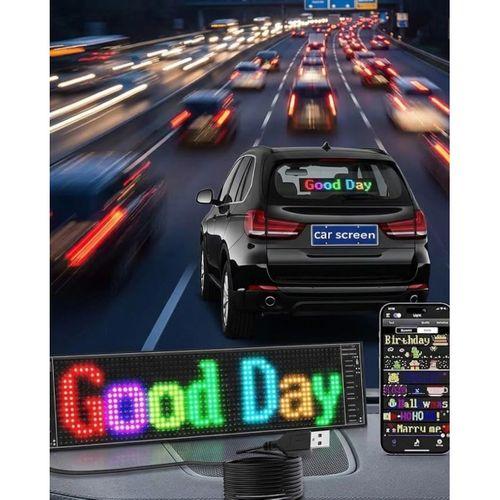 Rgb Led Yazı Paneli Telefon Kontrollü Kayan Yazı Animasyonlu Ekran