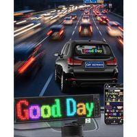 Rgb Led Yazı Paneli Telefon Kontrollü Kayan Yazı Animasyonlu Ekran