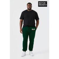 Erkek Büyük Beden BROOKLYN 1970 Baskılı Paça Lastikli Rahat Kesim Jogger İnce Eşofman Altı SPR26BEA951-3