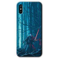 Redmi 9A Kılıf HD Desen Baskılı Arka Kapak - Jedi + Kırılmaz Cam