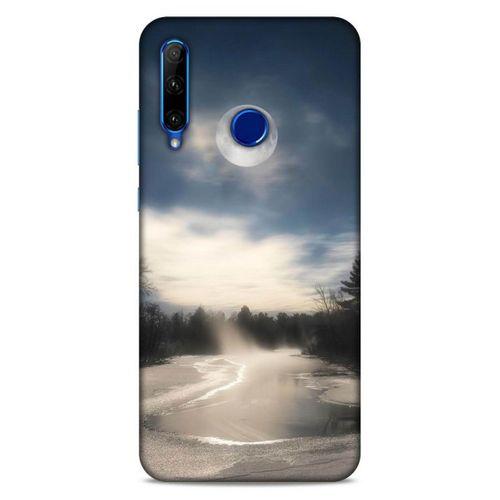 Lopard Huawei Honor 20 Lite Uyumlu Kılıf Gece'S (27) Tasarımlı Kılıf Dolunay