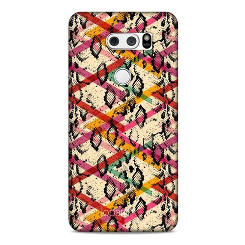 LG K40S Kılıf Pastel Renkler (14) Lansman Kılıf Kırmızı Krem