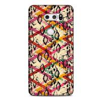 LG K40S Kılıf Pastel Renkler (14) Lansman Kılıf Kırmızı Krem