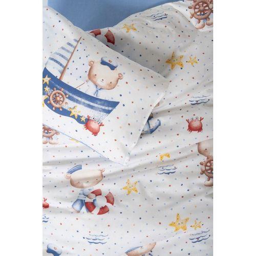 Cotton Box Cotton Box Bebek Nevresim Takımı Seaman Mavi