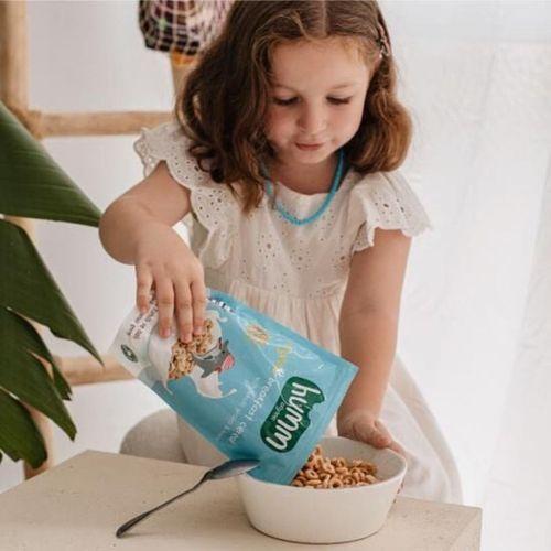 Humm Humm Organik Tam Tahıllı ve Ballı Kahvaltılık Gevrek 80 Gr