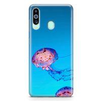 Samsung Galaxy M40 Kılıf Jellyfish Arka Kapak Koruma Desenli Full Koruyucu