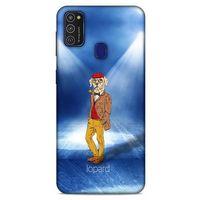 Samsung Galaxy M21 Kılıf FunnyMaX (28) Arka Kapak Mavi