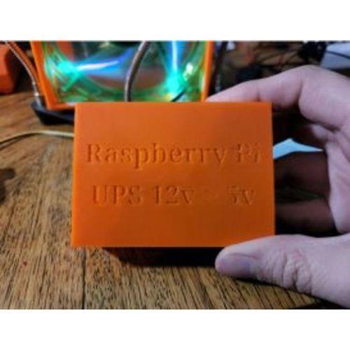 DIY Raspberry Pi UPS için Kapsama (Bu ürün Sadece Plastik parçadır - Almadan Önce Soru Sorabilirsiniz)